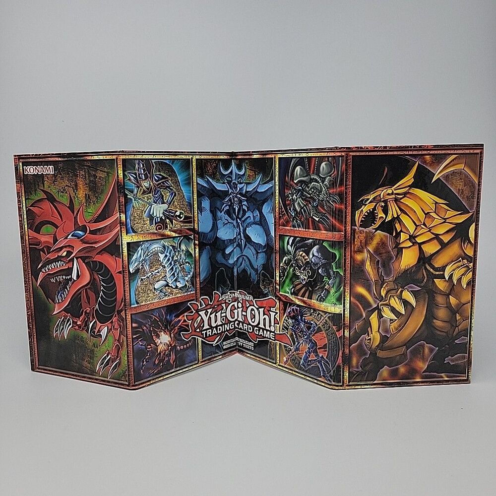 Yu-Gi-Oh - Duel Power Hard Shell Folding Play Mat 2014 Shonen Jump Konami 10x23"